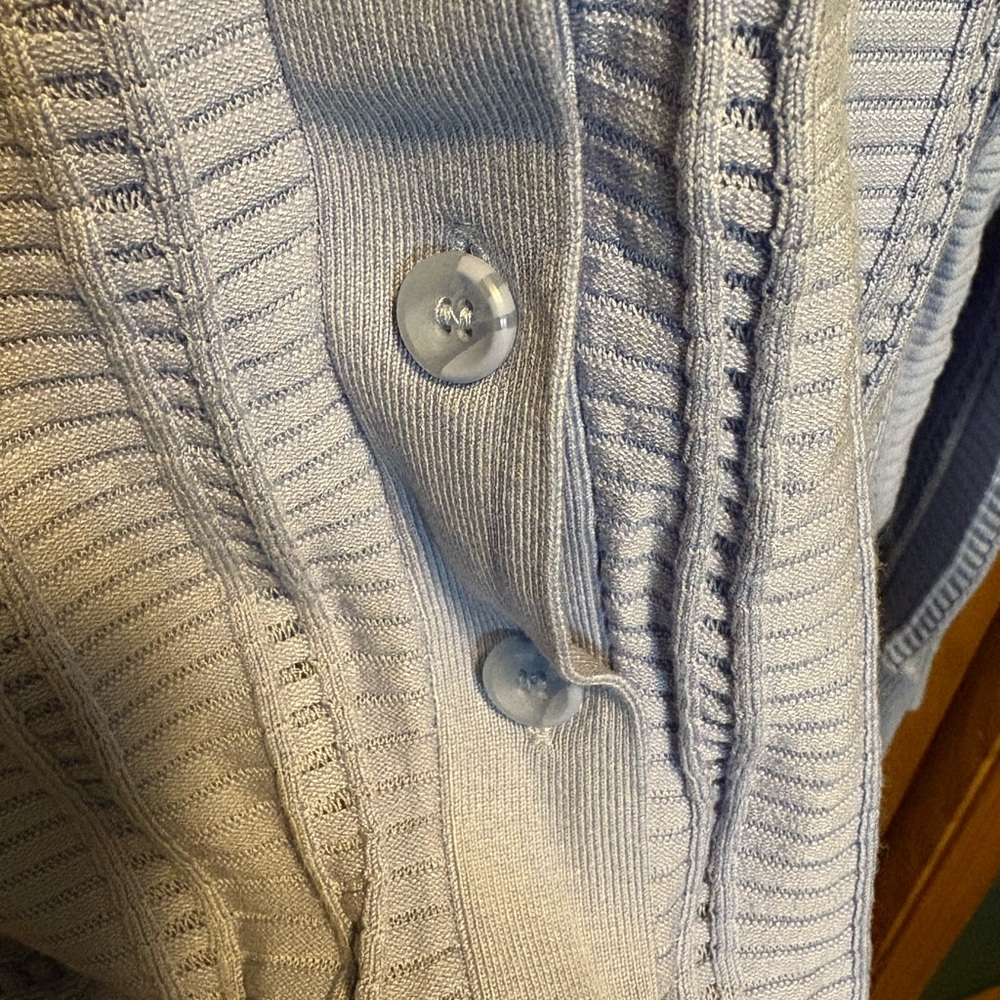 Liz Claiborne Womens V Neck Long Sleeve Cardigan - Picture 6 of 8